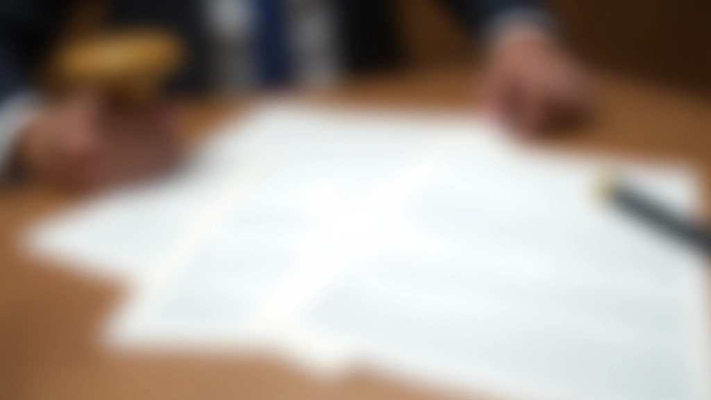 Três documentos testamentários diferentes sobre mesa, mostrando caneta e carimbo notarial